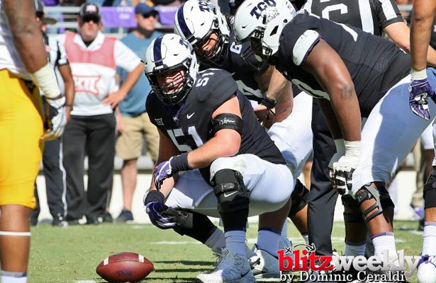 As long as the o-line does their job on Saturday against the Jayhawks, the Horned Frogs should be able to move the ball with ease. Photo Courtesy: Dominic Ceraldi